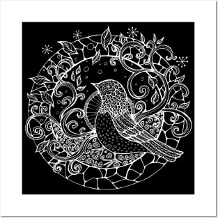 Bird Mandala Posters and Art